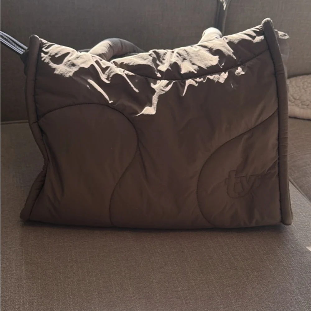 THIRTY YEARS TOTE BAG - CLAY (Taupe) color - Picture 2 of 5